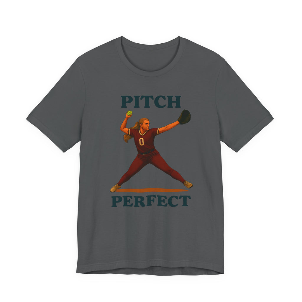 Pitch Perfect Softball Tee, Unisex Jersey T-Shirt