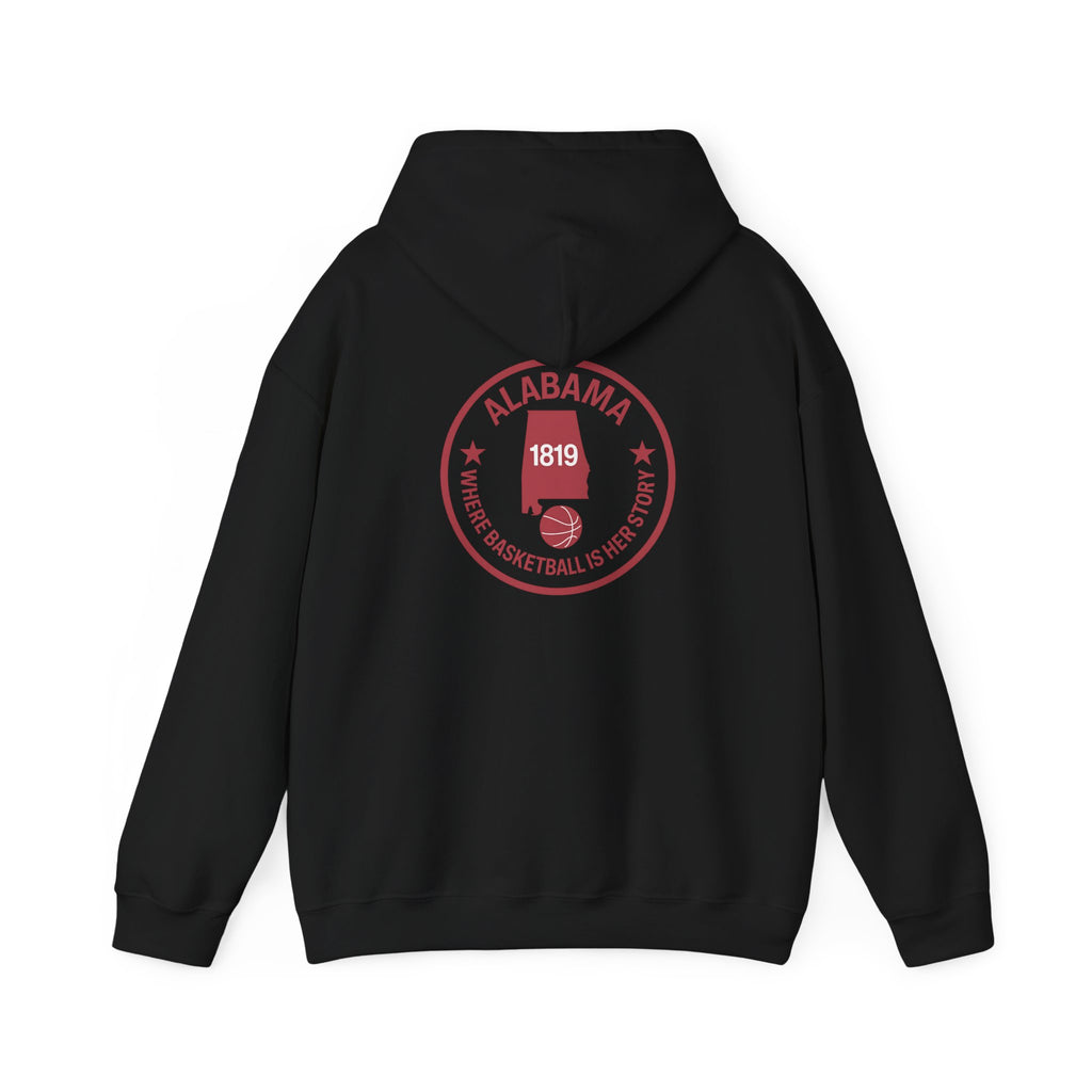 Alabama Basketball Circle Logo Hoodie — '1819' University Sports Pullover