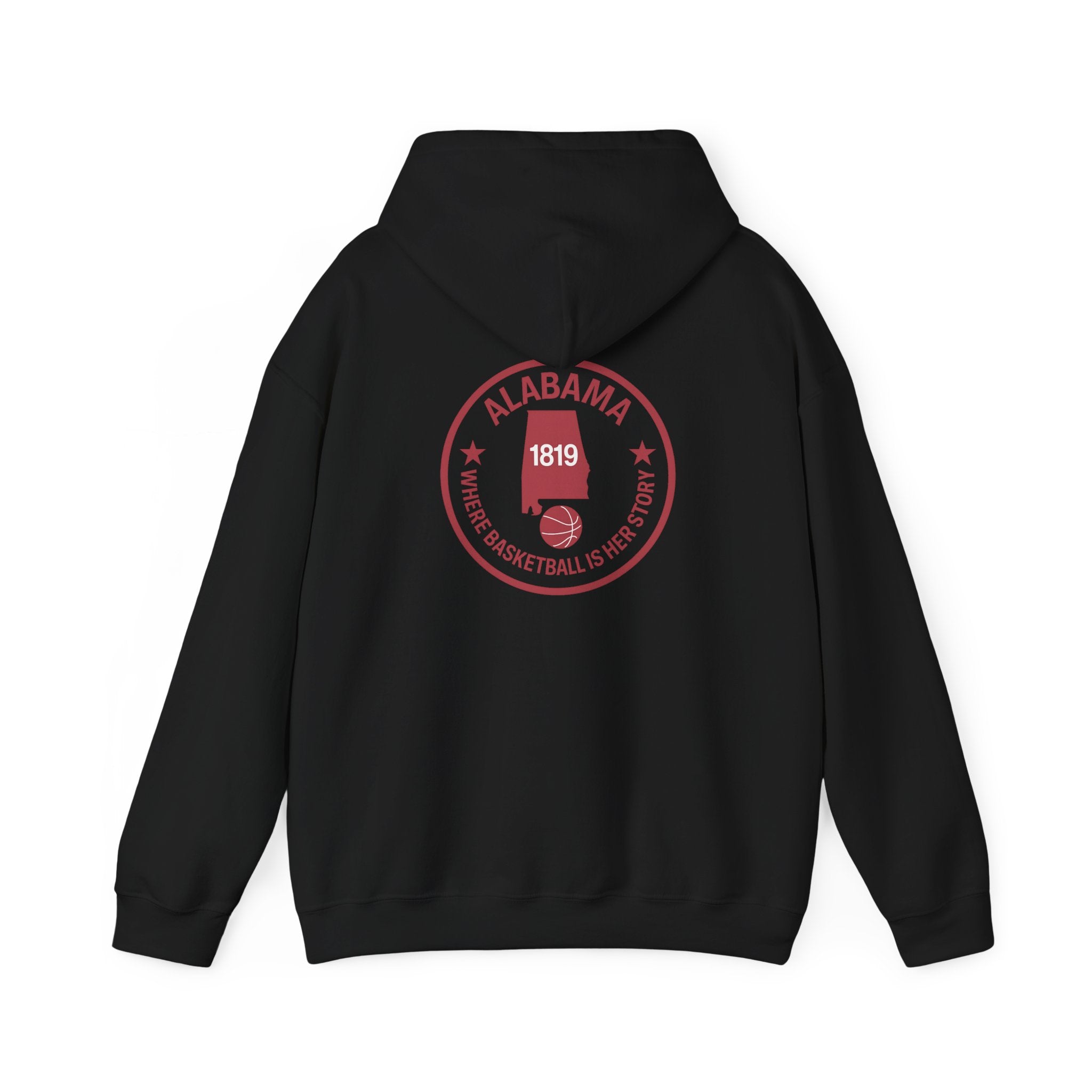 Alabama Basketball Circle Logo Hoodie — '1819' University Sports Pullover