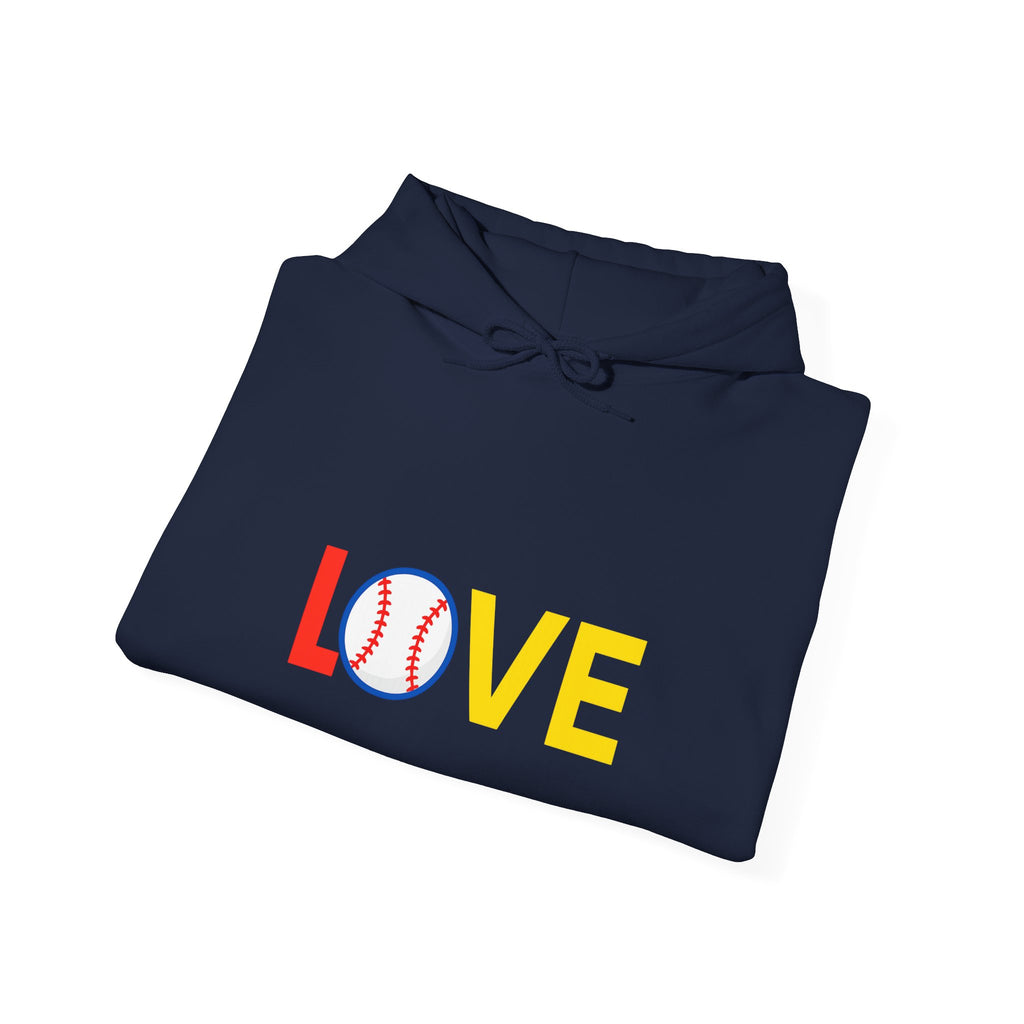 Baseball Love Hooded Sweatshirt