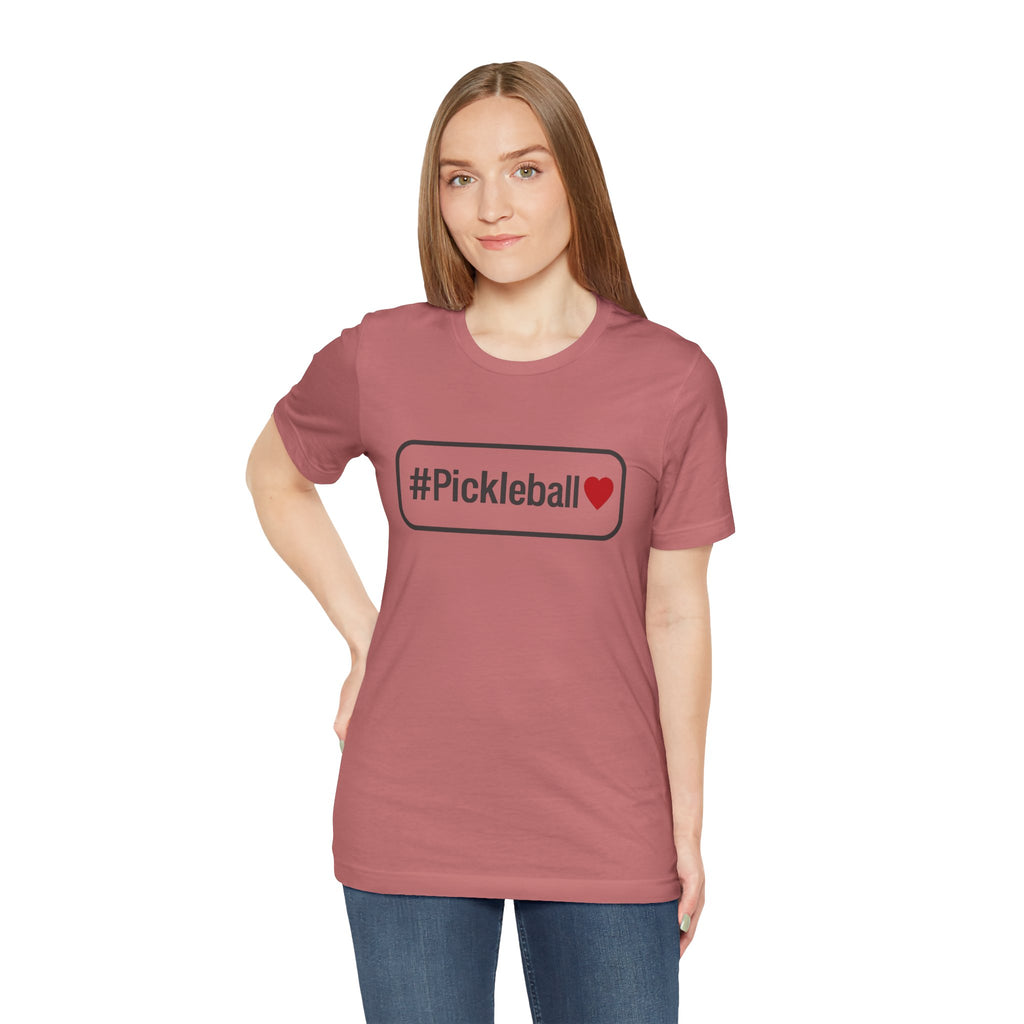 Pickleball Love Tee, Unisex Jersey T-Shirt