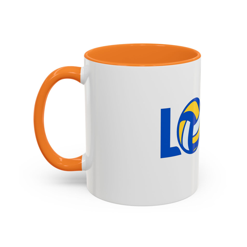 Volleyball Love Mug - 11oz & 15oz Colorful Coffee Cup