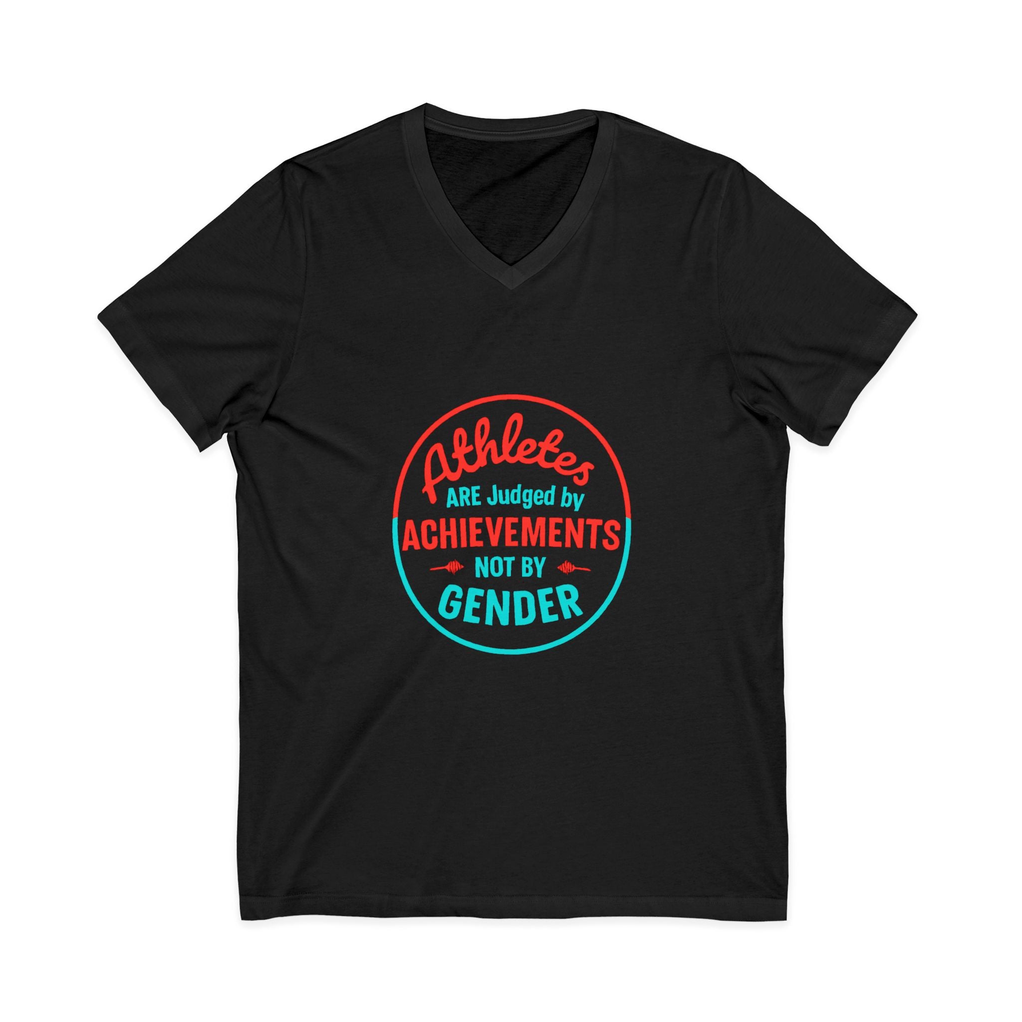 Athletes Are Judged V-Neck Tee