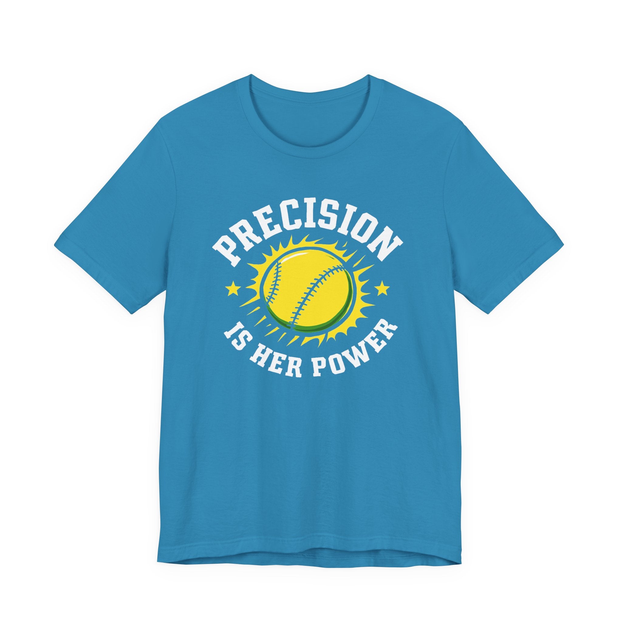 Softball Empowerment Tee - Precision is Her Power