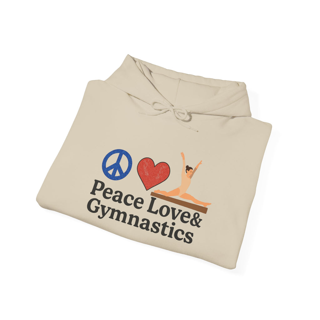 Peace, Love & Gymnastics Hoodie