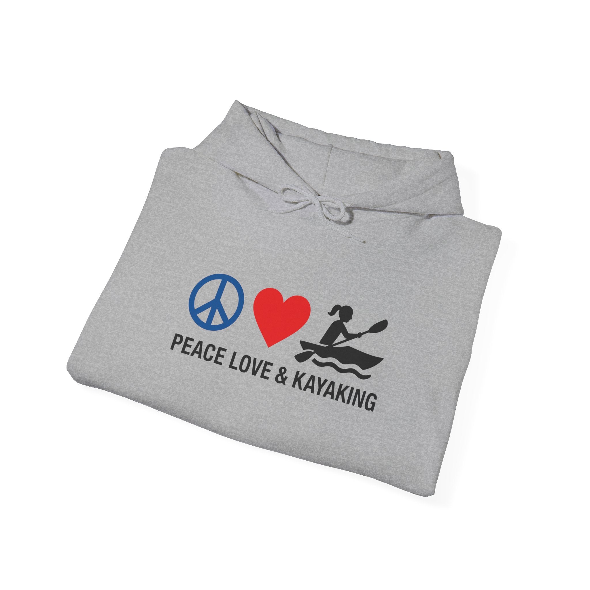 Peace Love & Kayaking Hoodie