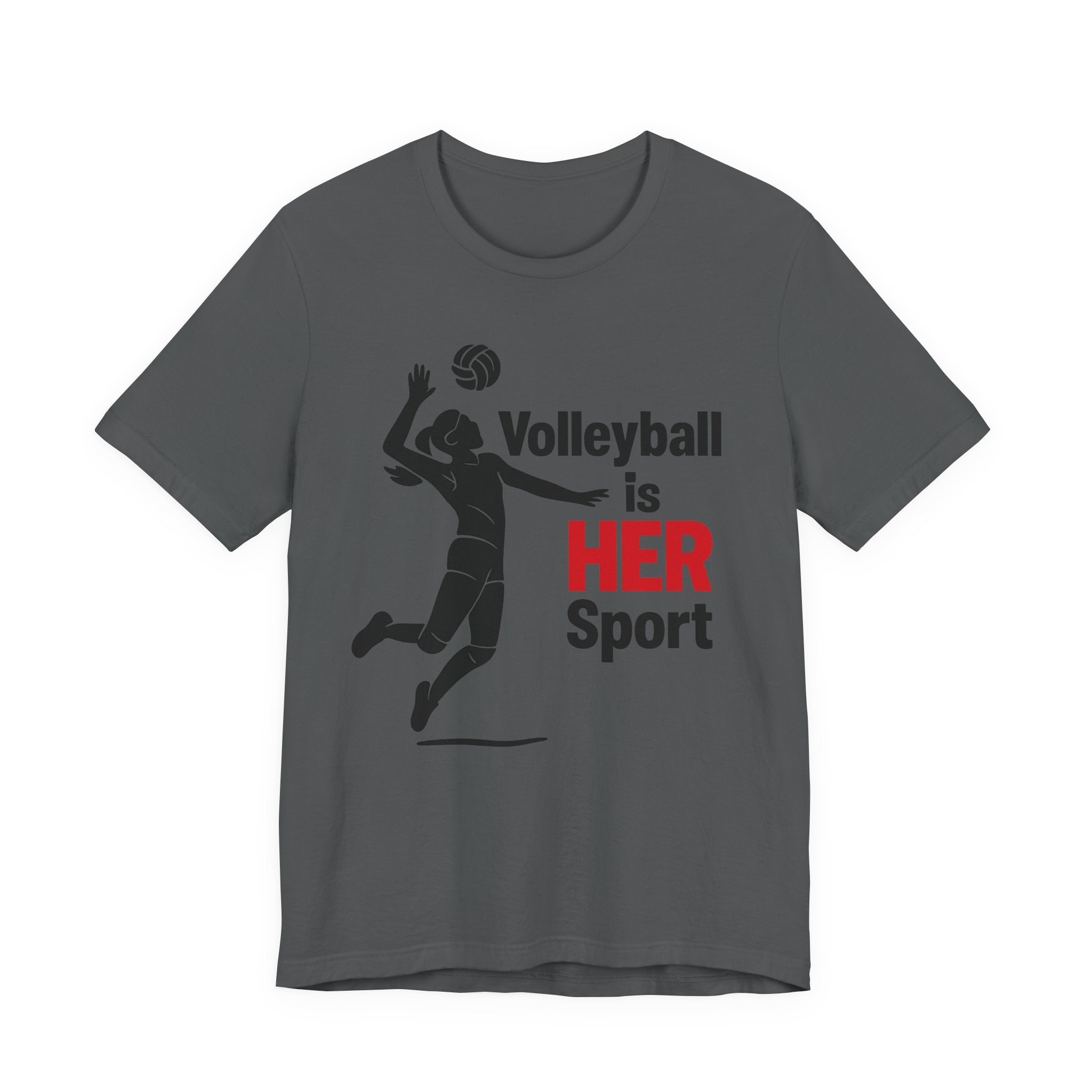 Women's Sports Pride Tee - Volleyball Is Her Sport