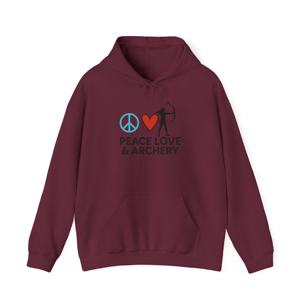 Peace Love & Archery Hoodie