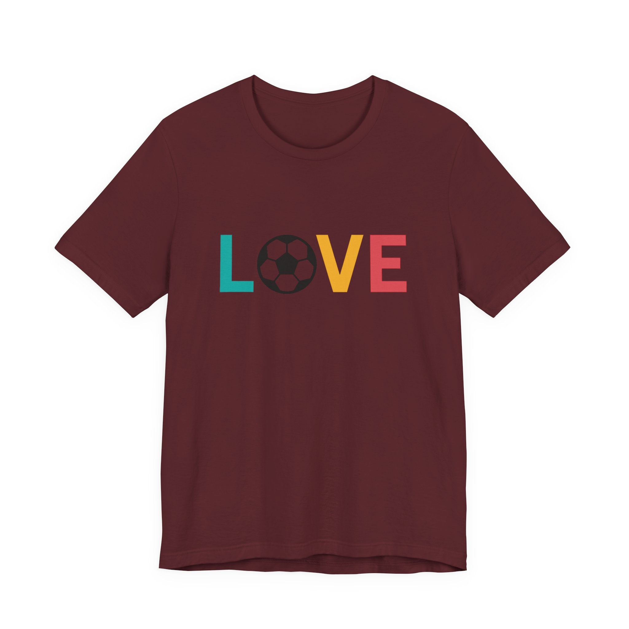 Love Soccer Unisex Tee, Sports Fan Shirt