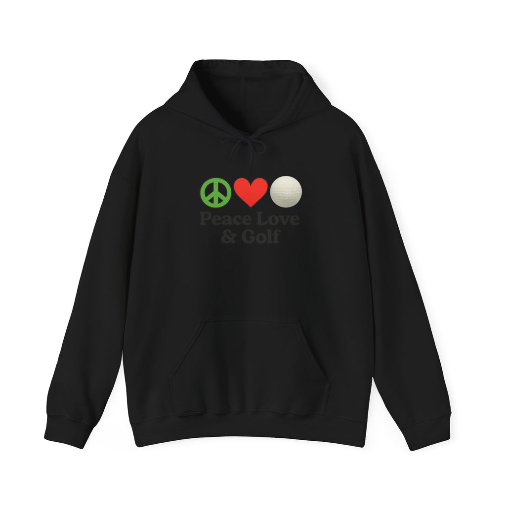 Peace Love & Golf Hoodie