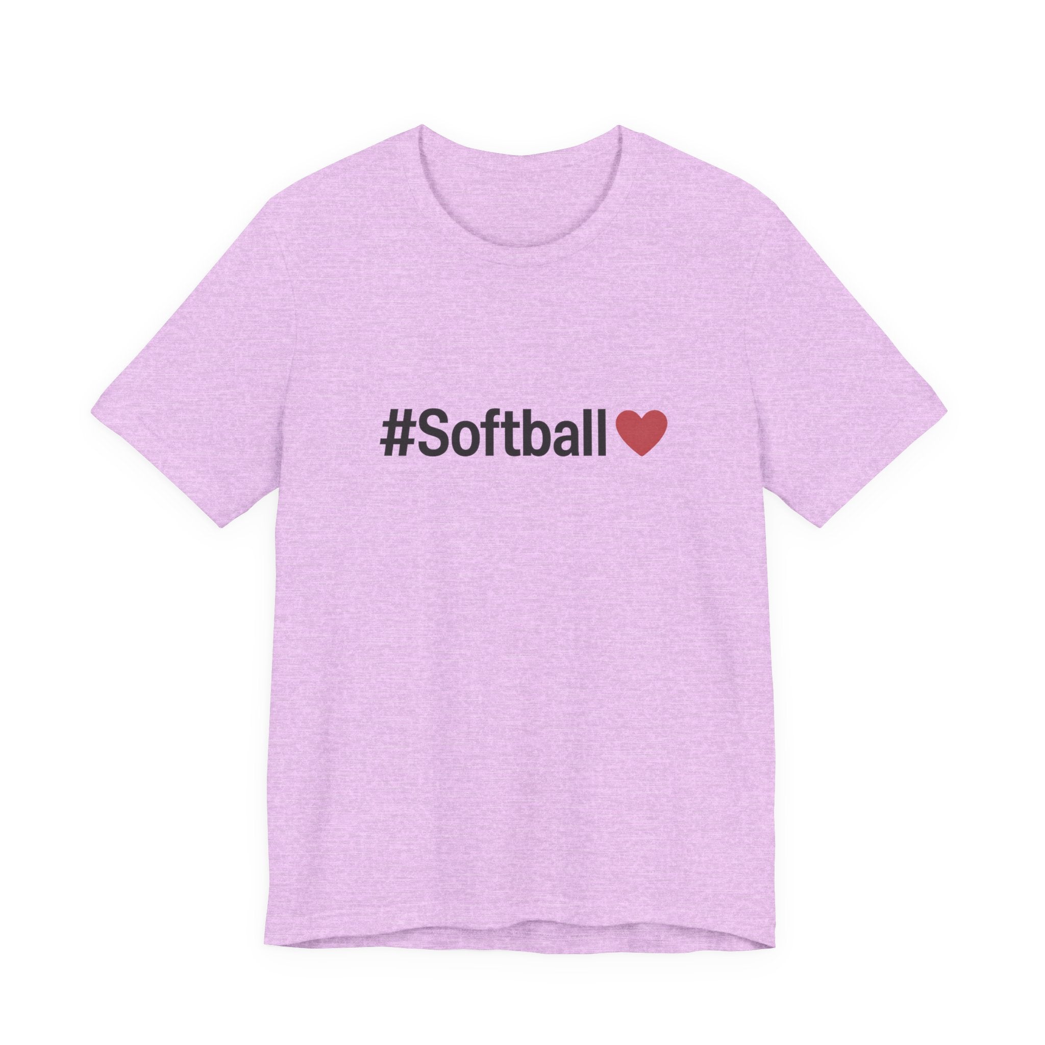 Softball Love Tee - Unisex Jersey Short Sleeve Shirt