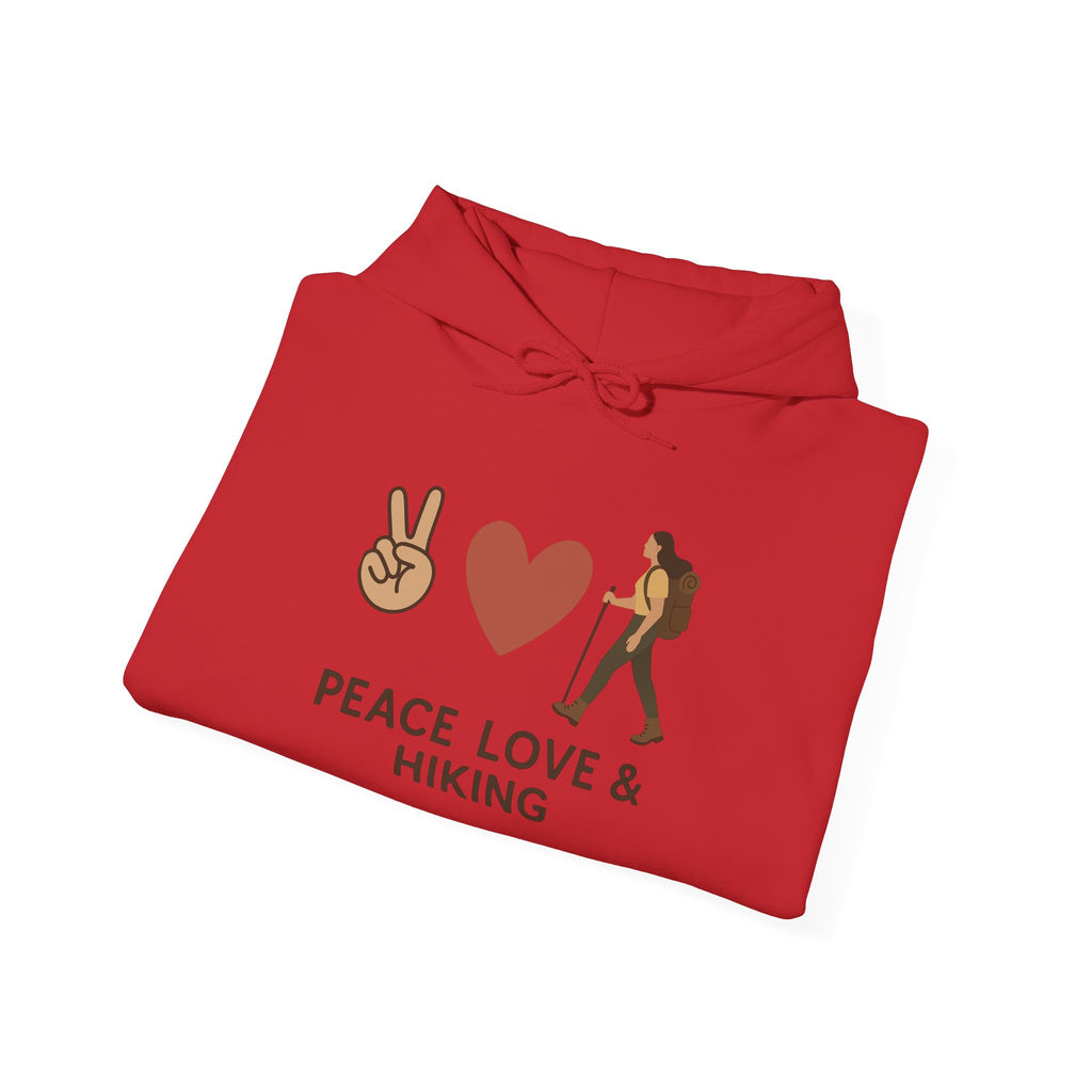 Peace, Love & Hiking Hoodie