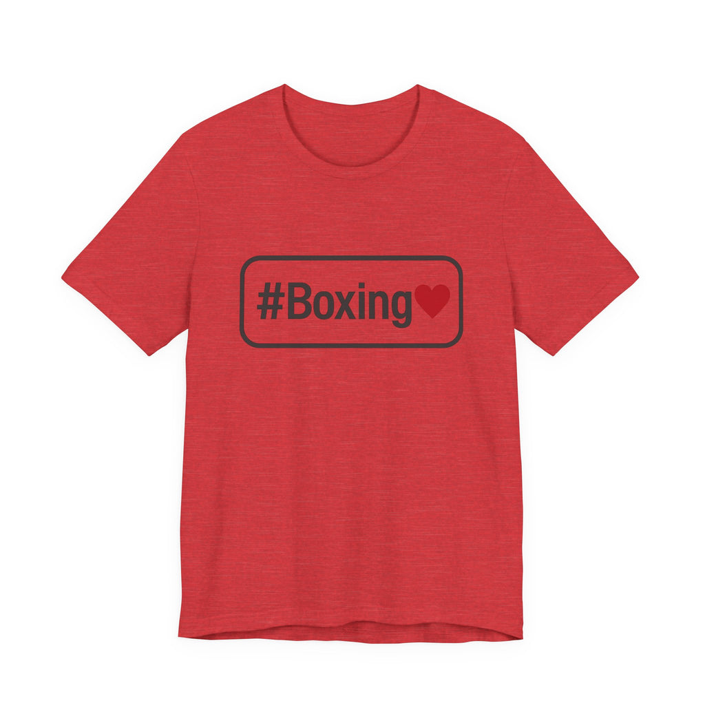 Boxing Heart Unisex Tee, Boxing Shirt