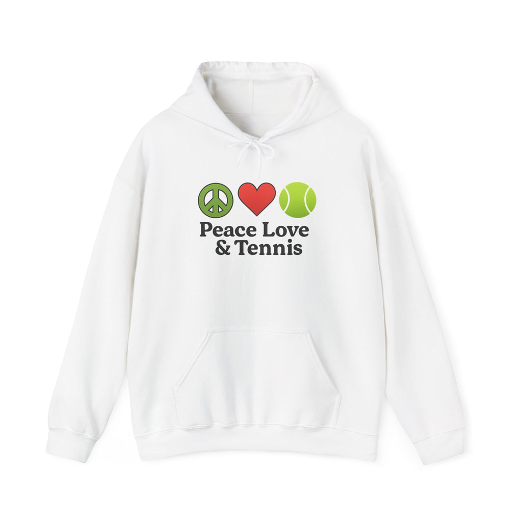 Peace Love & Tennis Hoodie