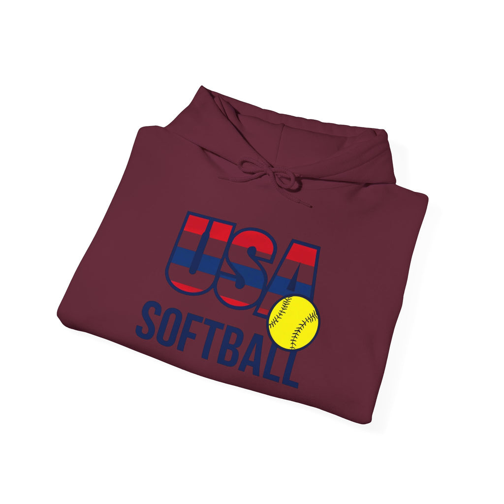 USA Softball Heavy Blend™ Hoodie