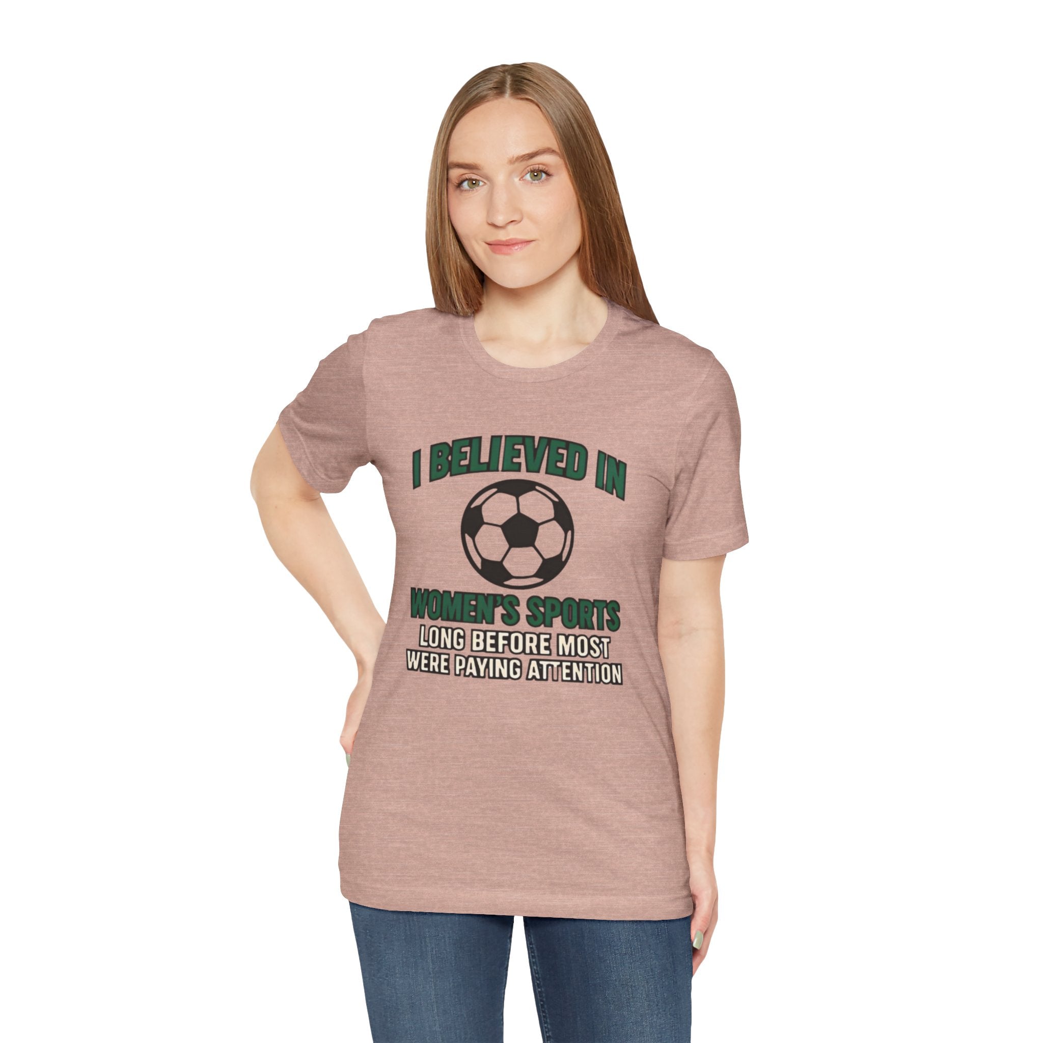 Empowering Women's Sports Tee - Unisex Jersey Short Sleeve T-Shirt