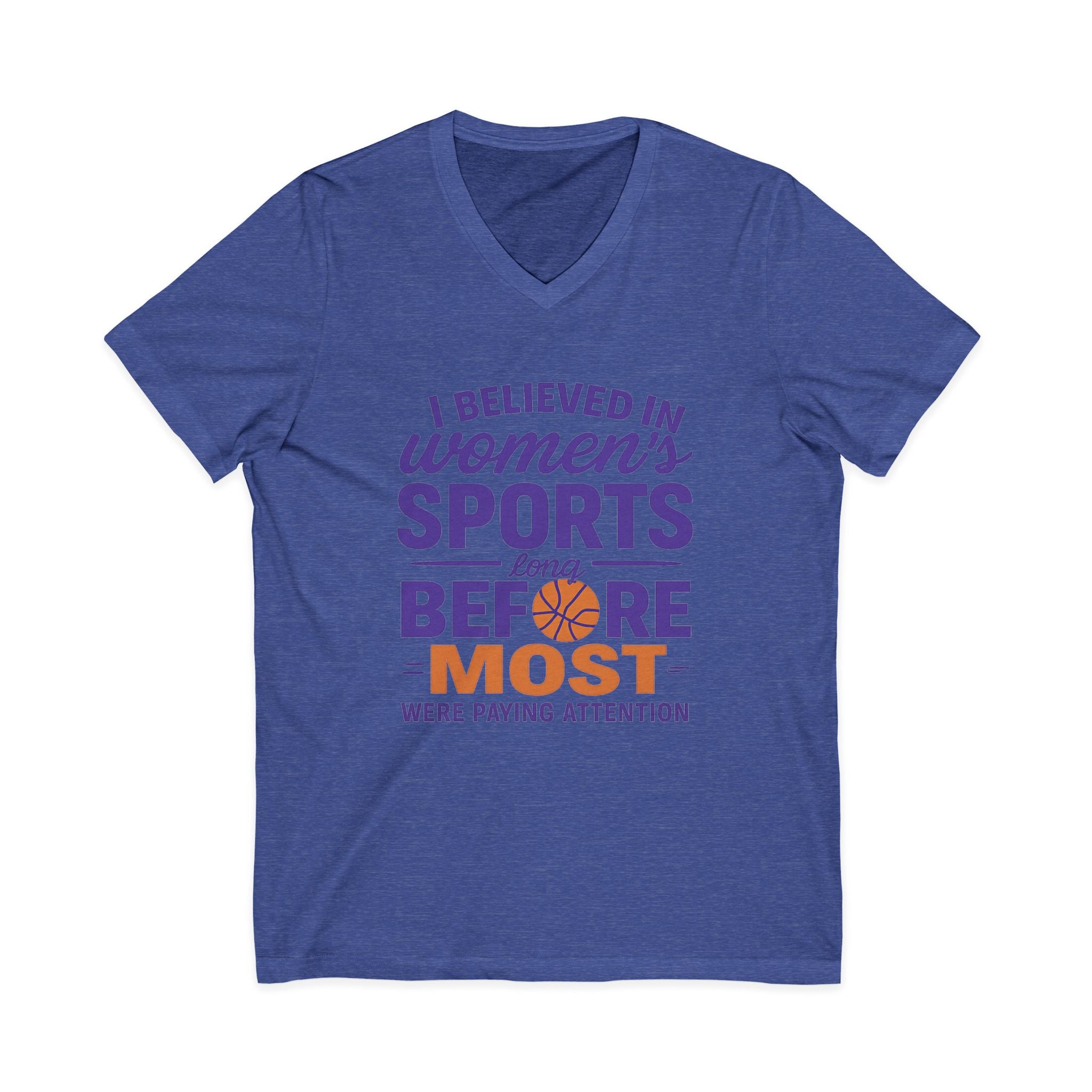 Women's Sports Believer V-Neck Tee