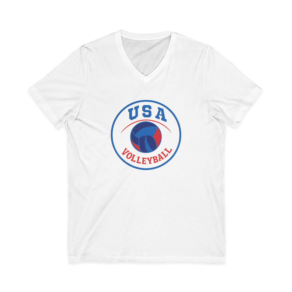 USA Volleyball V-Neck Tee