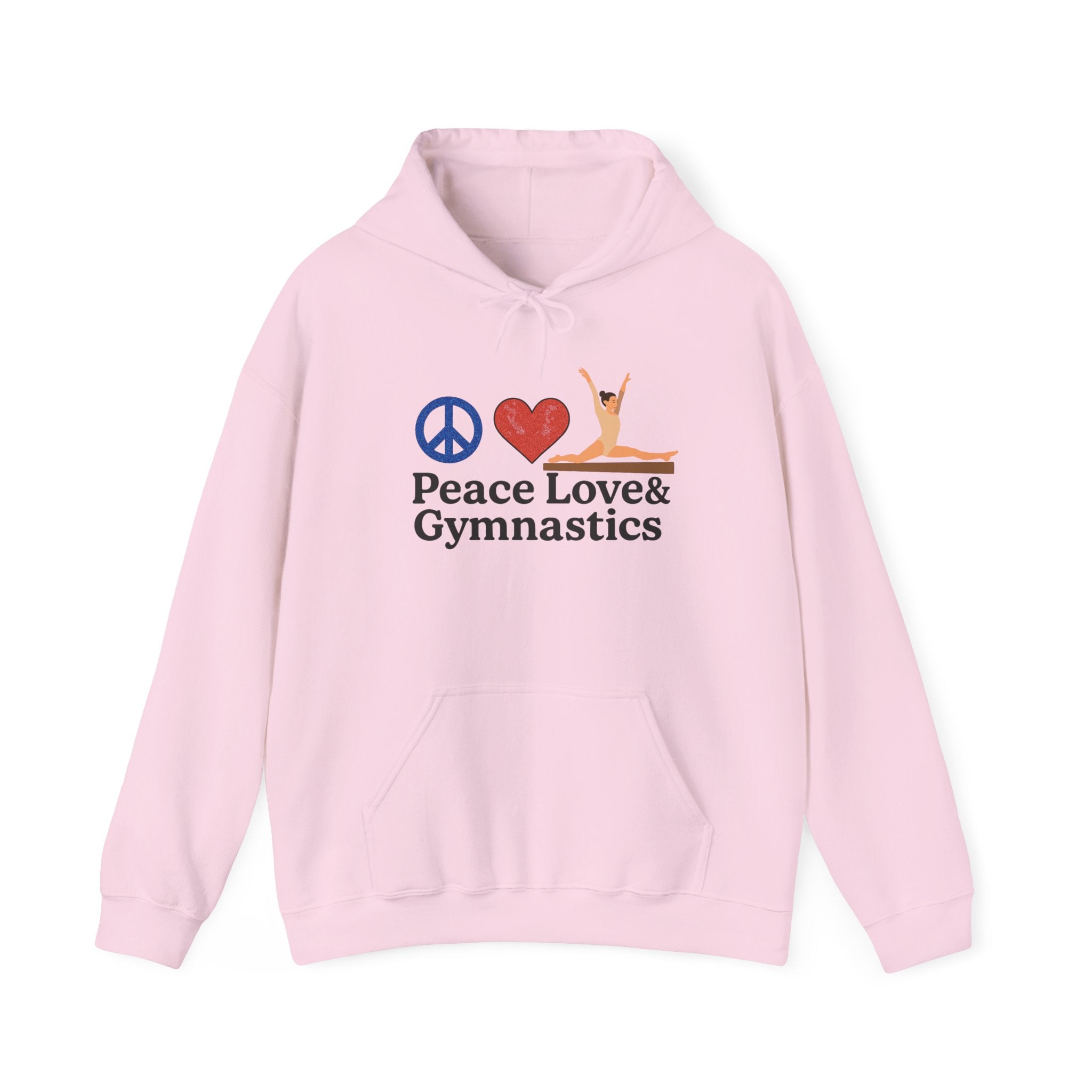 Peace, Love & Gymnastics Hoodie