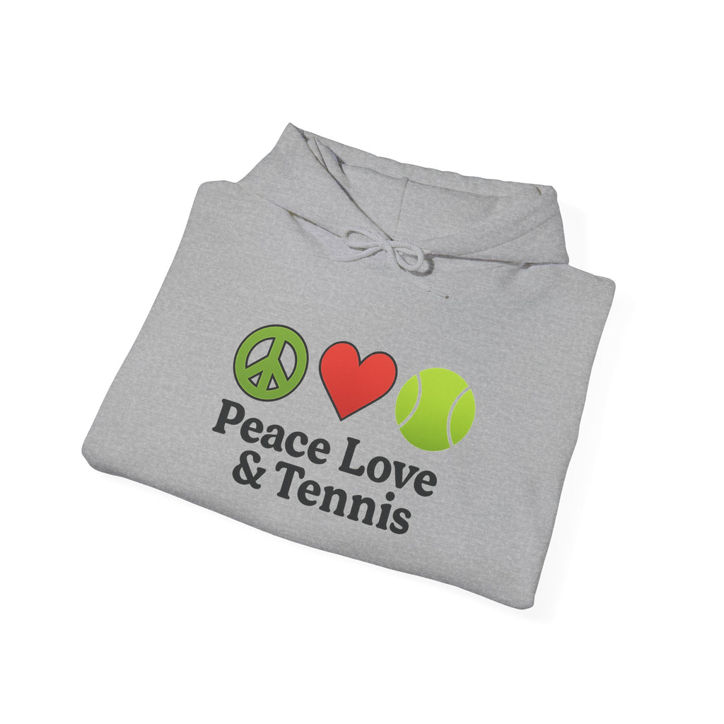 Peace Love & Tennis Hoodie