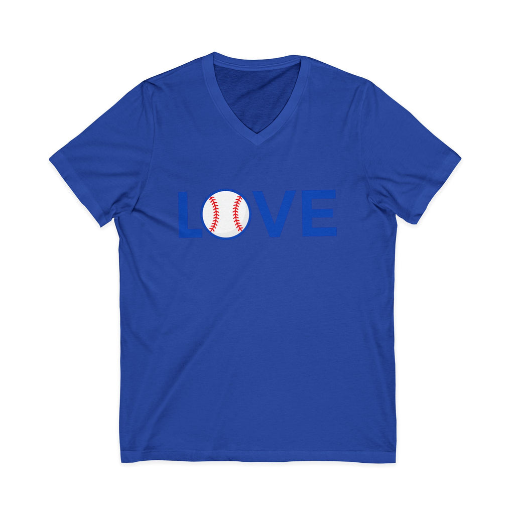 Baseball Love V-Neck Tee