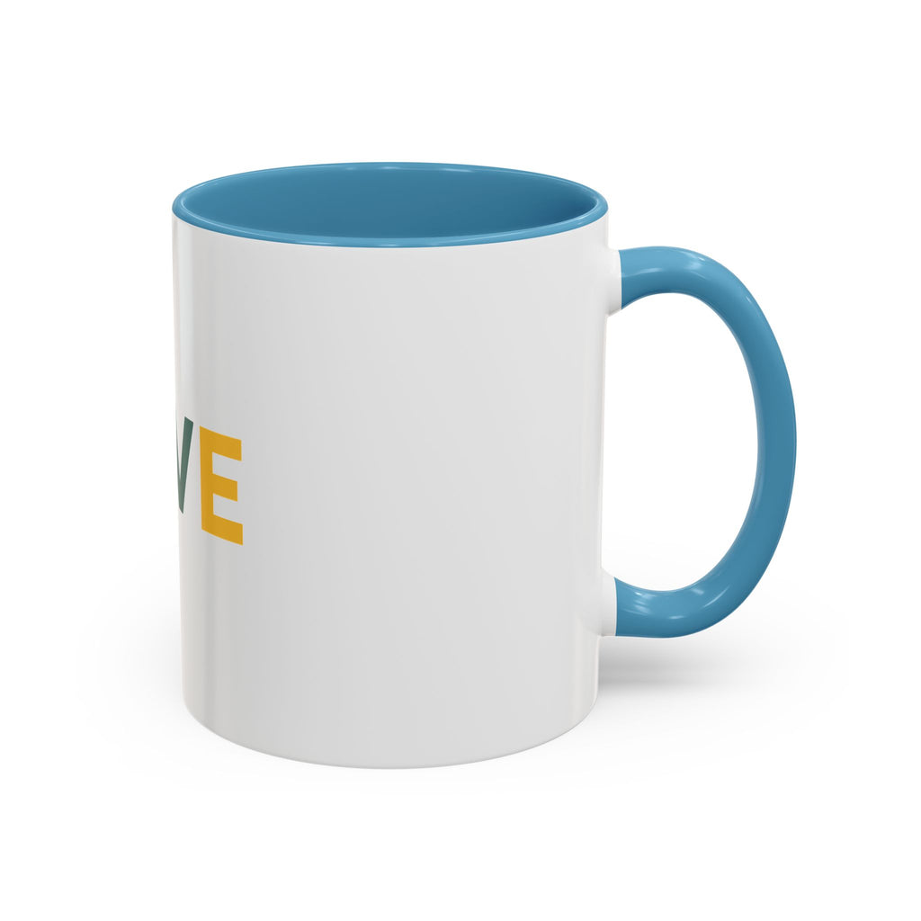 Basketball Love Accent Coffee Mug