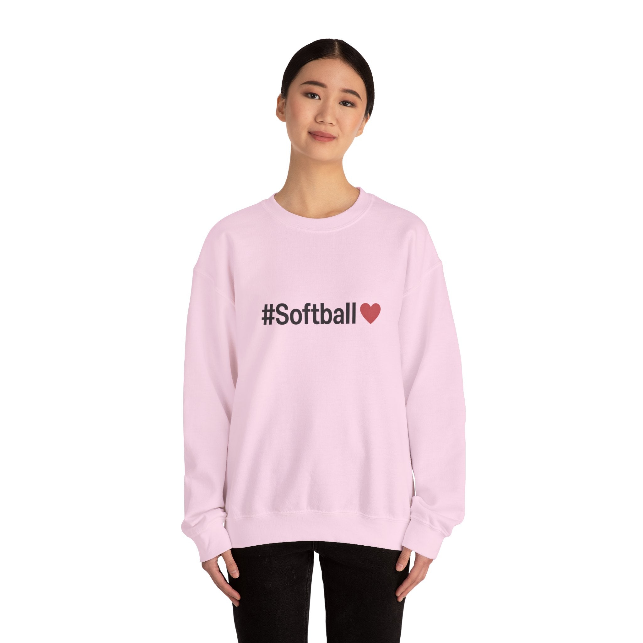 Softball Love Crewneck Sweatshirt