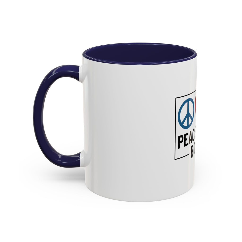 Peace Love & Boxing Mug | Accent Coffee Mug
