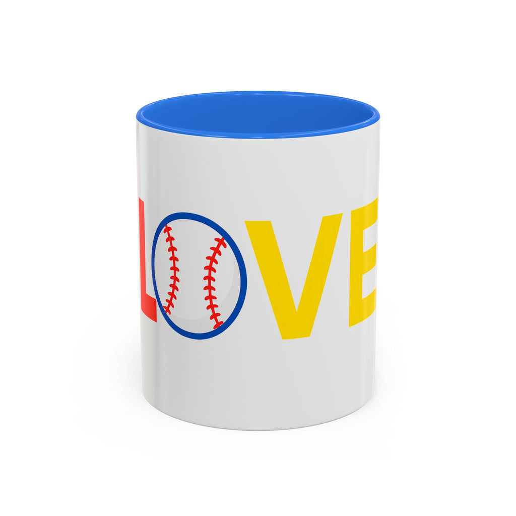 Baseball Love Mug - Colorful 11oz & 15oz Drinkware