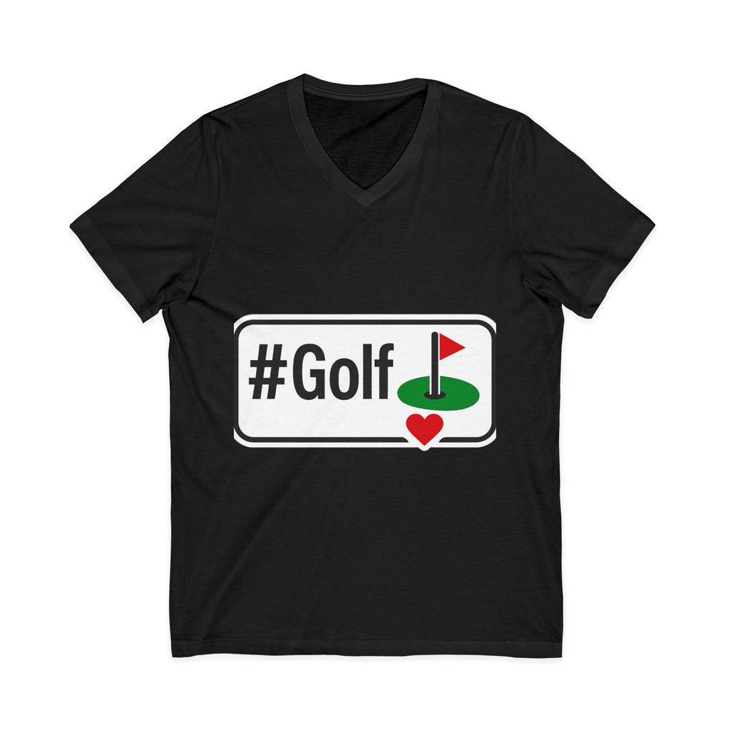 Golf Enthusiast V-Neck Tee