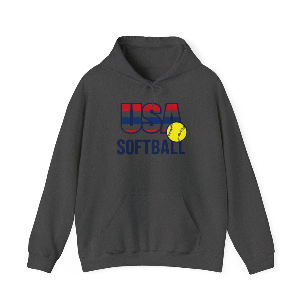 USA Softball Heavy Blend™ Hoodie