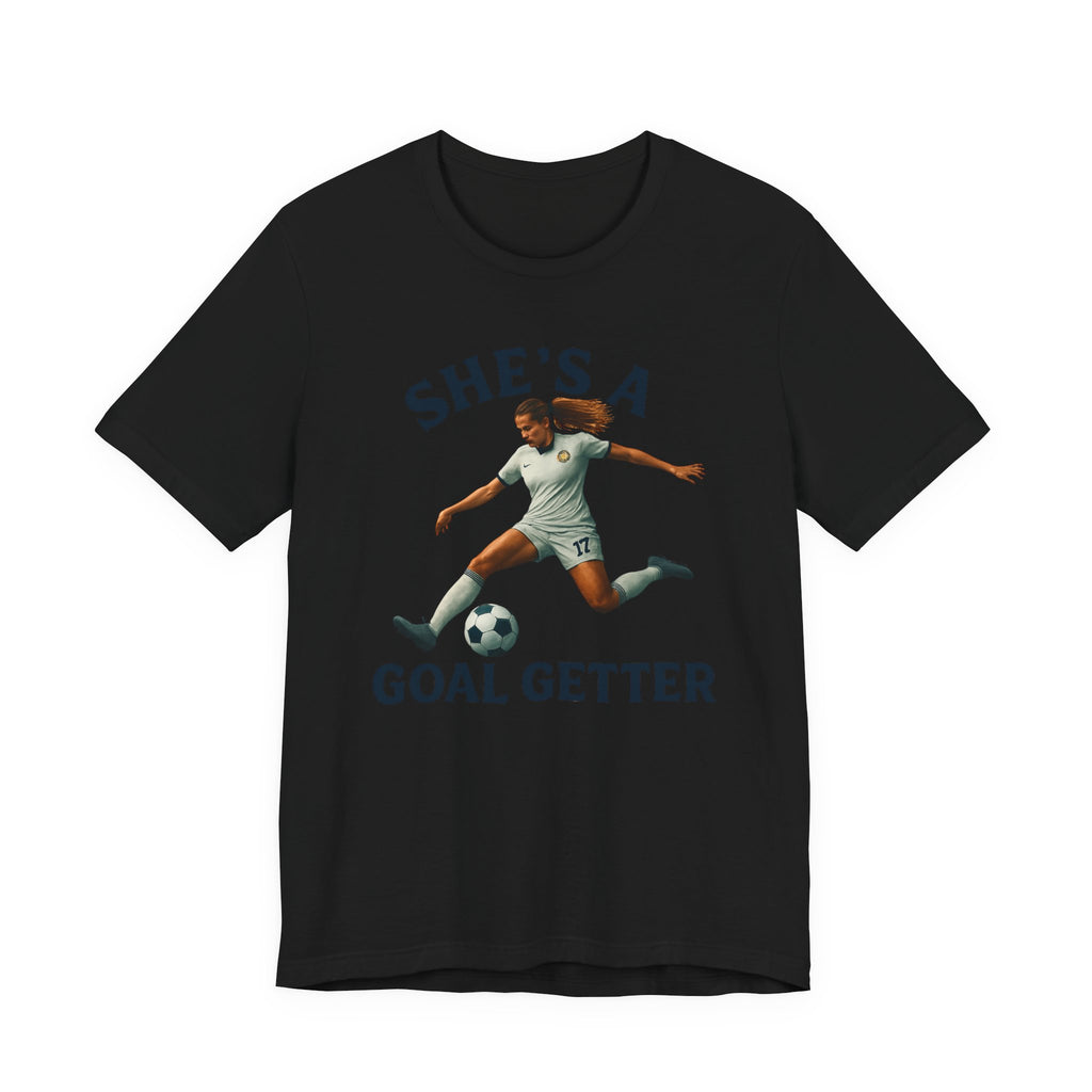 Goal Getter Unisex Jersey Tee | Soccer Shirt for Sports Lovers