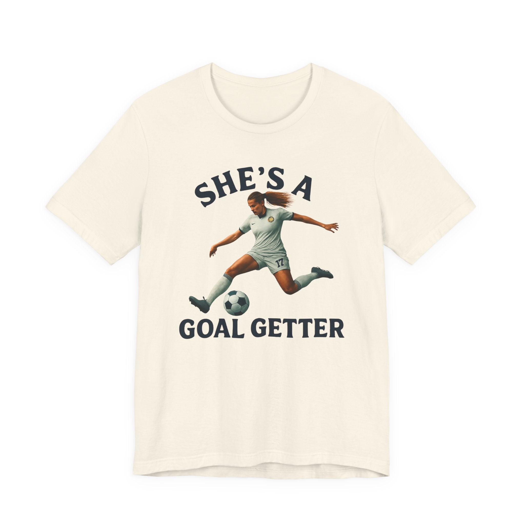 Goal Getter Unisex Jersey Tee | Soccer Shirt for Sports Lovers