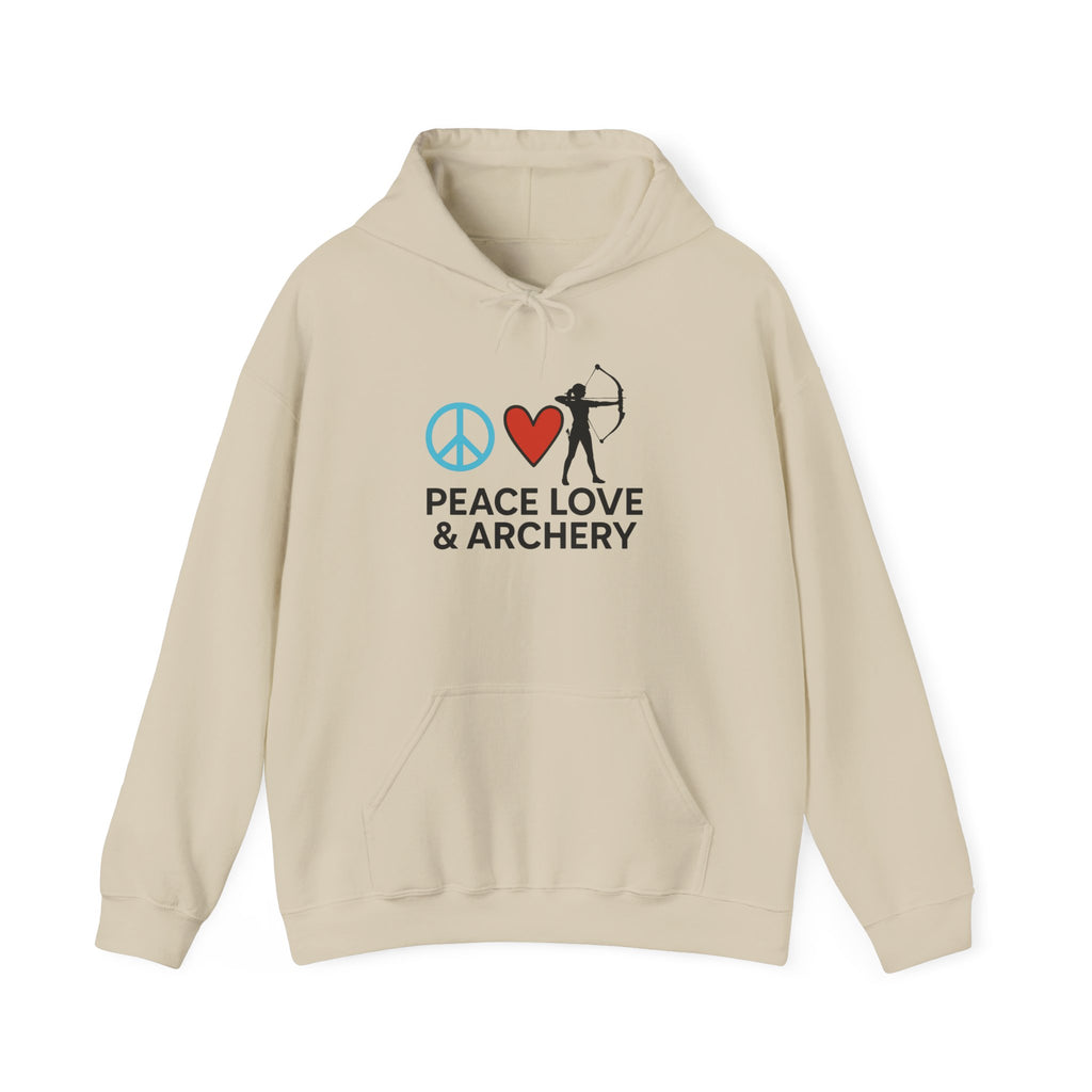 Peace Love & Archery Hoodie