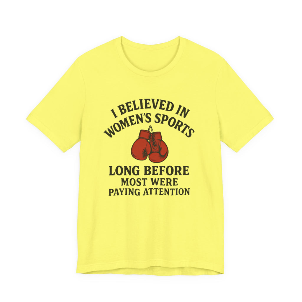 Empowering Women's Sports Tee, Unisex T-Shirt