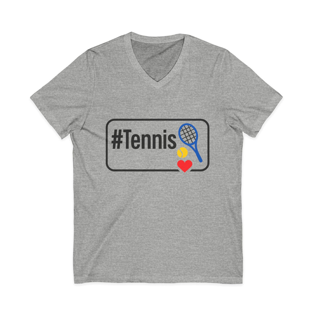 Tennis Love Unisex V-Neck Tee