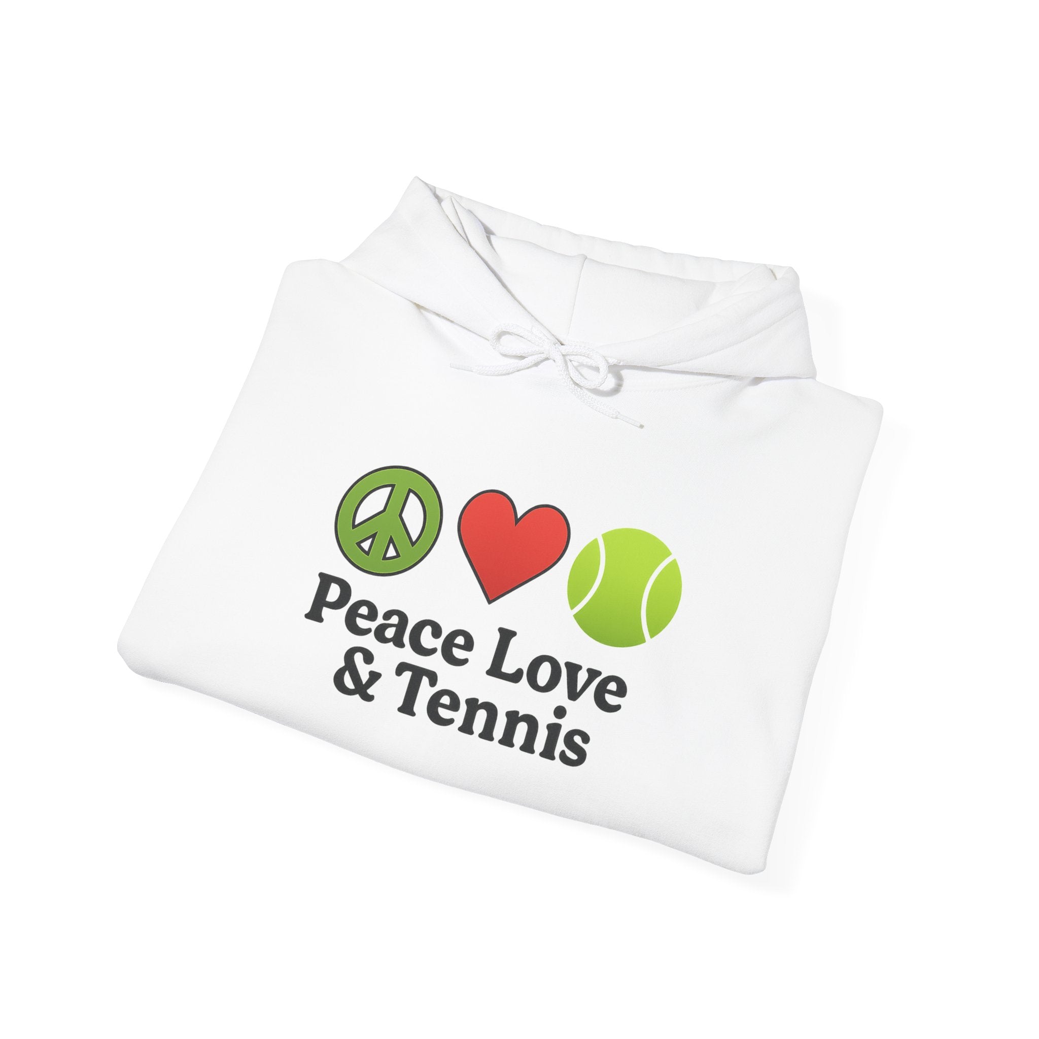 Peace Love & Tennis Hoodie