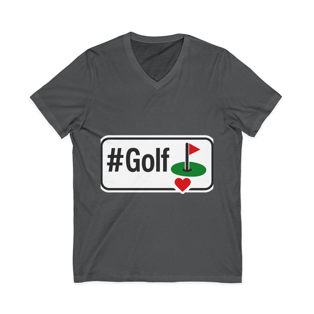 Golf Enthusiast V-Neck Tee