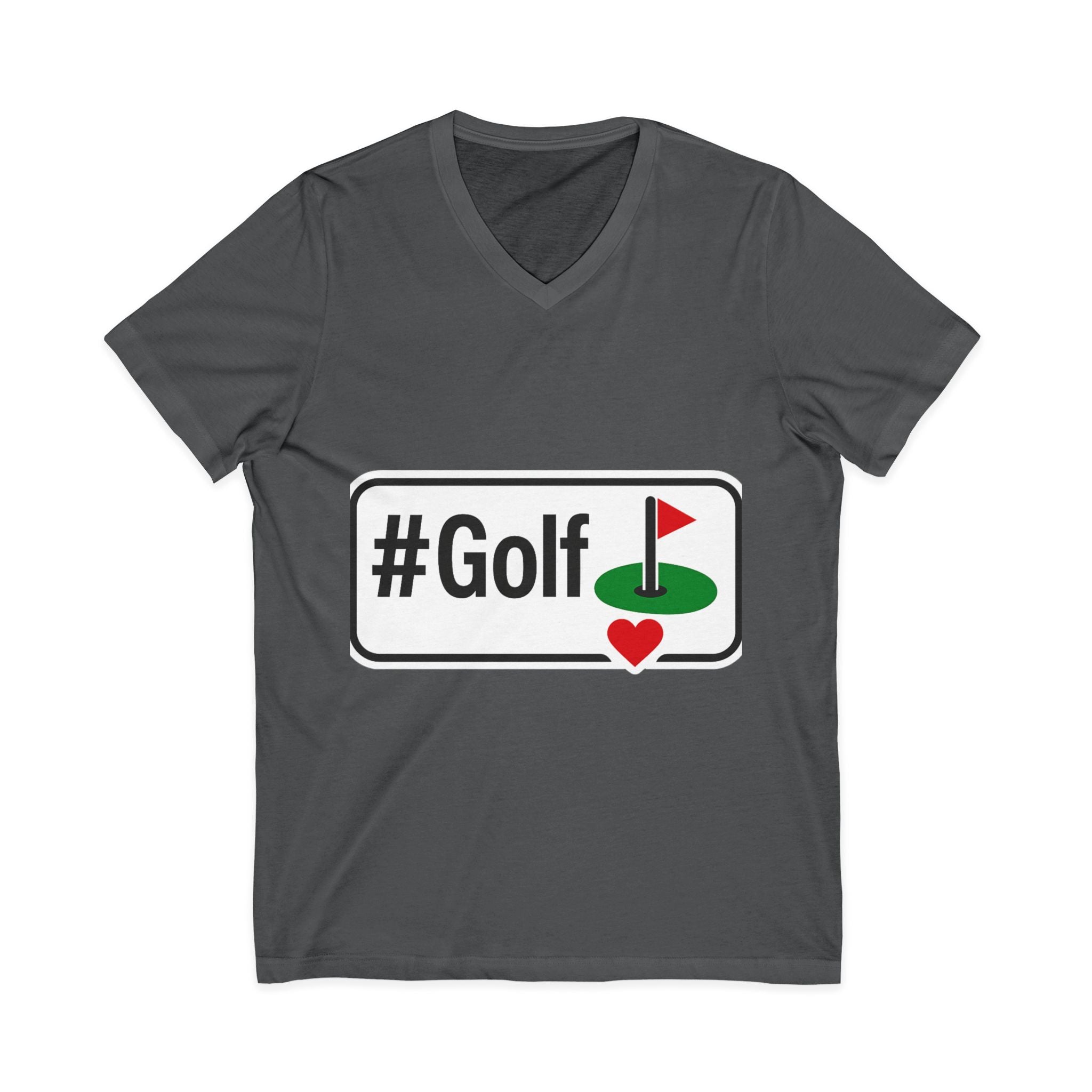 Golf Enthusiast V-Neck Tee