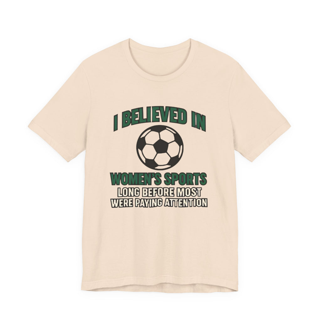 Empowering Women's Sports Tee - Unisex Jersey Short Sleeve T-Shirt