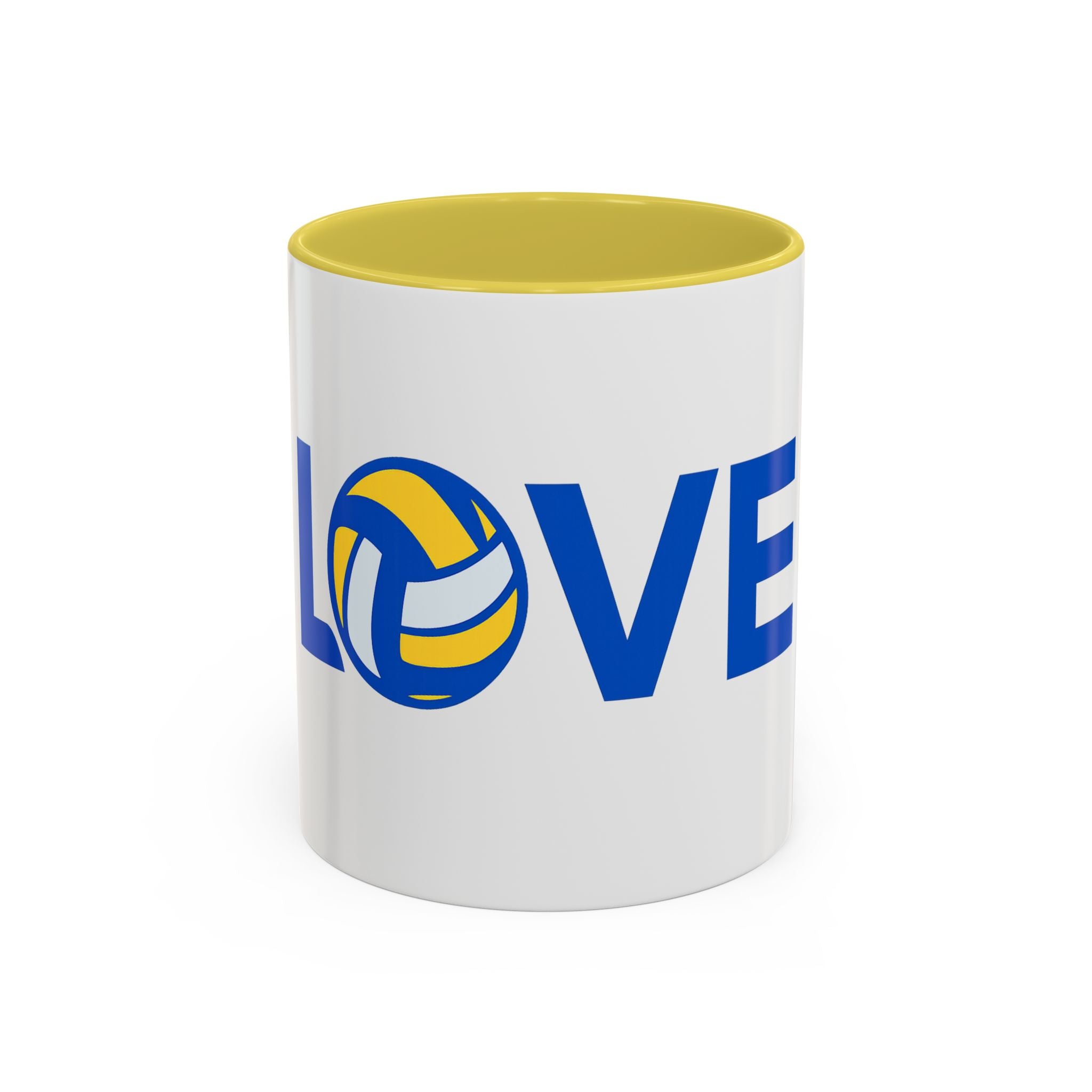 Volleyball Love Mug - 11oz & 15oz Colorful Coffee Cup