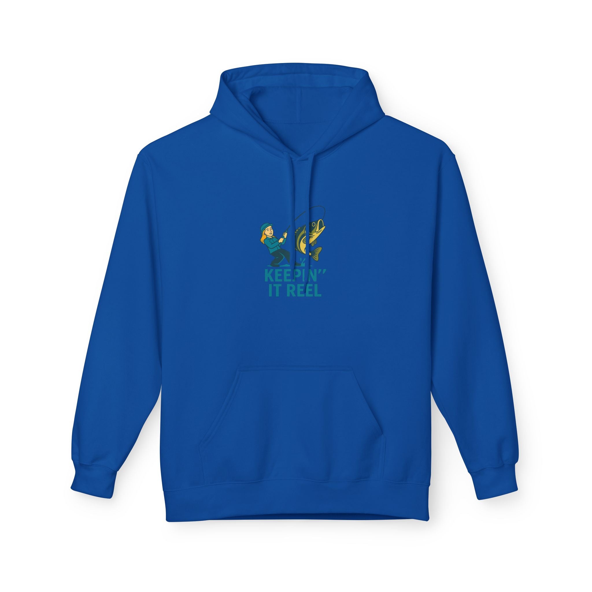 Fishing Enthusiast Hoodie - Keeping It Reel