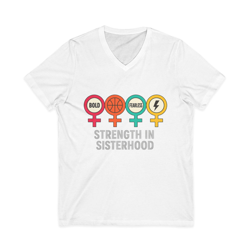 Sisterhood Strength V-Neck Tee
