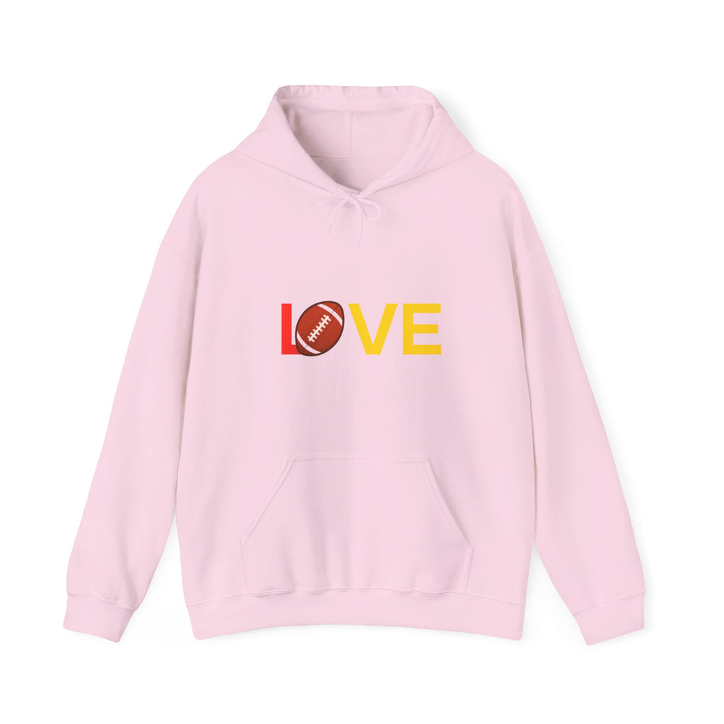 Football Love Hoodie - Heavy Blend