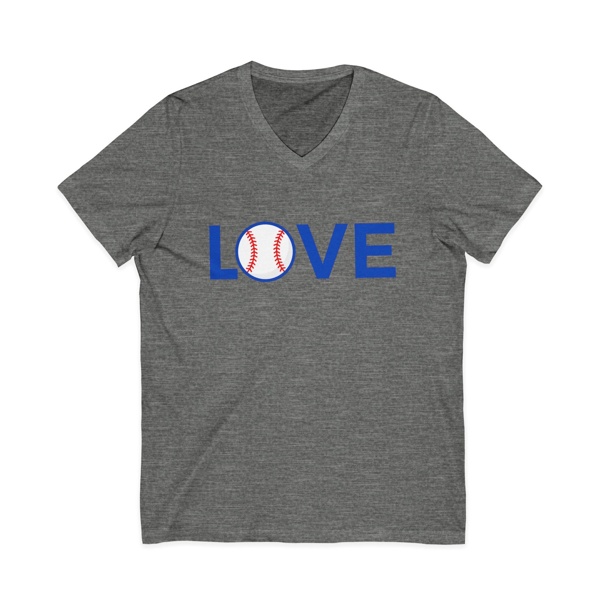Baseball Love V-Neck Tee