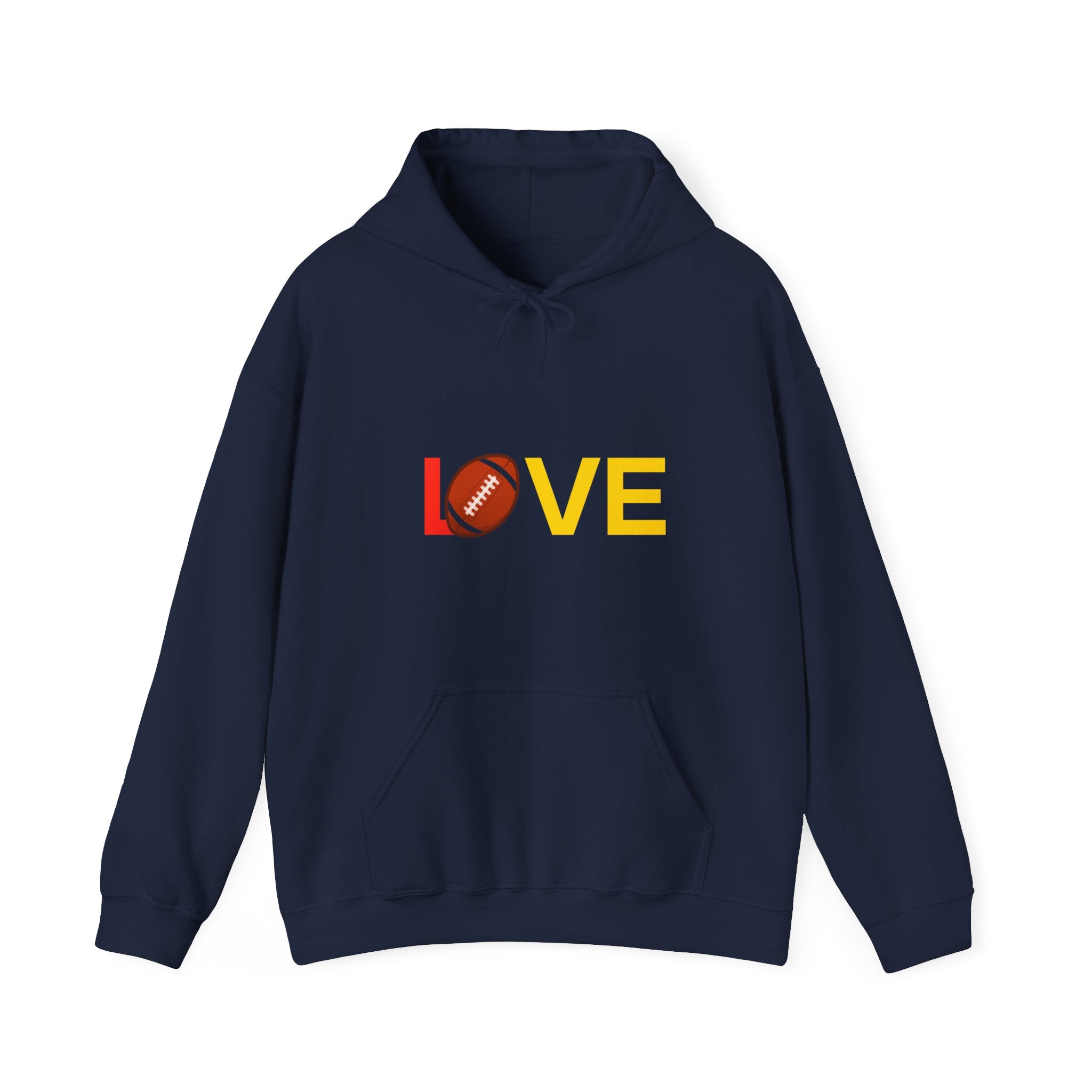 Football Love Hoodie - Heavy Blend