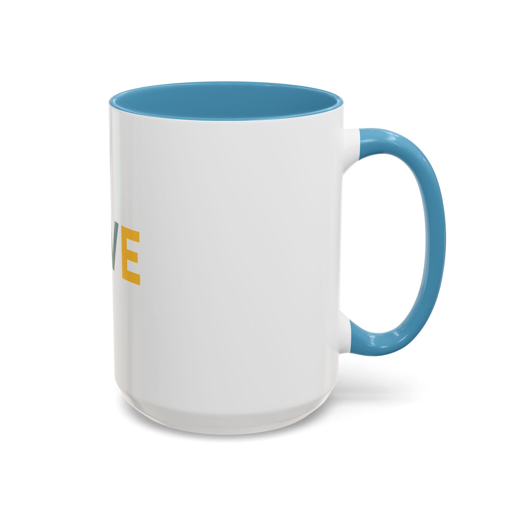 Basketball Love Accent Coffee Mug