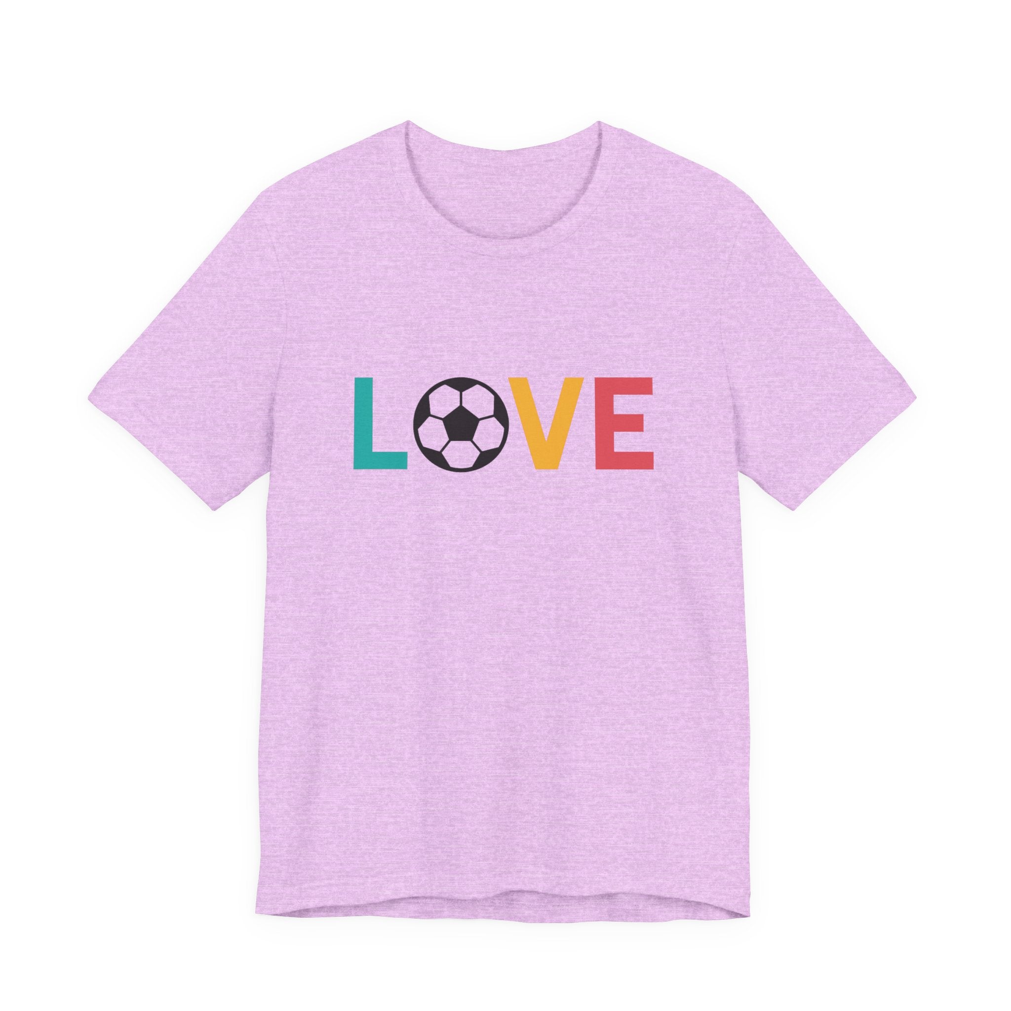 Love Soccer Unisex Tee, Sports Fan Shirt