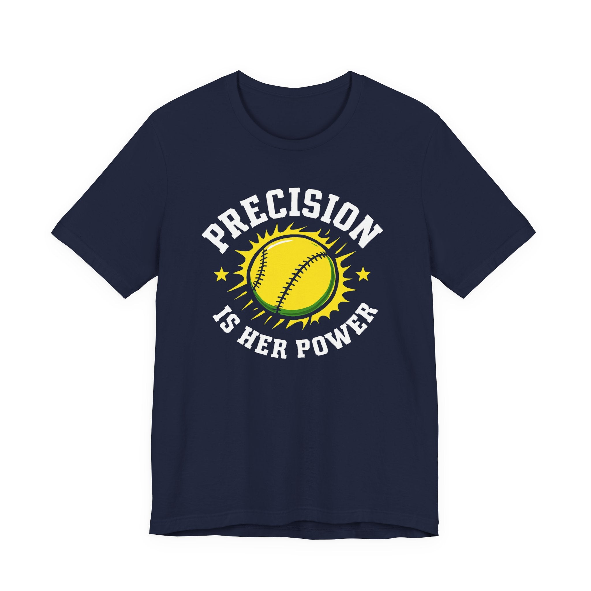 Softball Empowerment Tee - Precision is Her Power