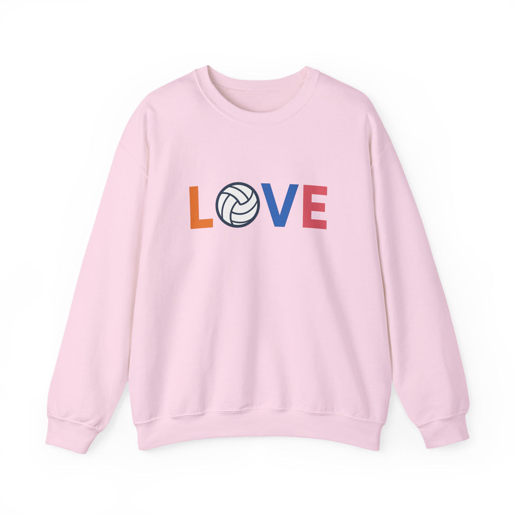 Volleyball Love Sweatshirt - Cozy Unisex Crewneck